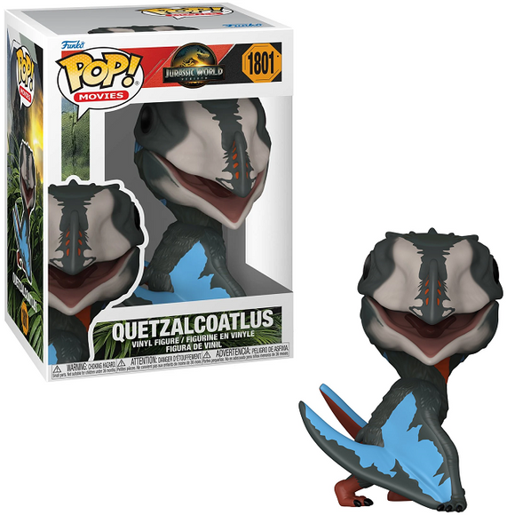 Quetzalcoatlus #1801 Jurassic World Rebirth Funko Pop in box and out of box