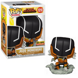 Juzo Honenuki #1210 Hot Topic Exclusive My Hero Academia Funko Pop figure in box and out of box with Softening Quirk effect base