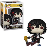 Juzo Suzuya #1544 Tokyo Ghoul Re Funko Pop shown in-box and out-of-box, front view