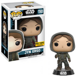 Jyn Erso #150 Star Wars Rogue One Funko Pop figure in and out of box