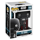 K-2SO #146 Star Wars Rogue One Funko Pop — boxed display