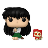 Kagome with Kirara Funko Pop #1592 displayed out of the box from InuYasha Animation