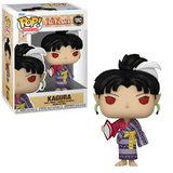 Kagura Funko Pop #1593 shown both in the box and out of the box from InuYasha Animation