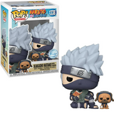 Kakashi Hatake with Pakkun #1338 Funko Pop! – figure shown in and out of box