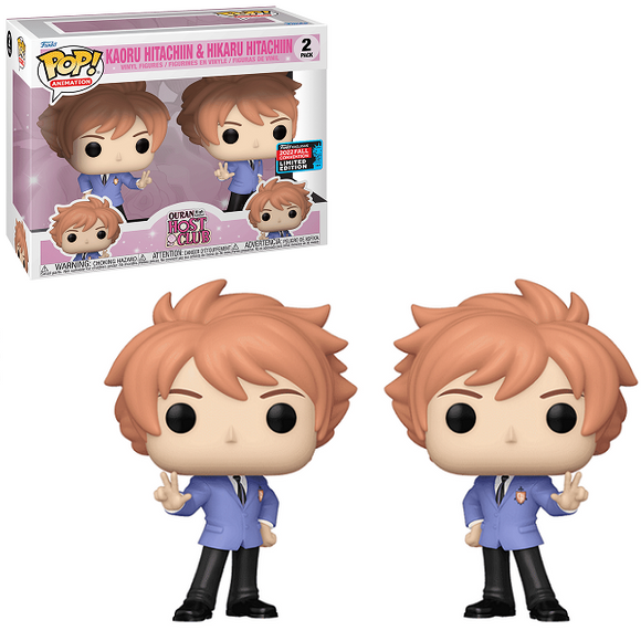 Kaoru Hitachiin & Hikaru Hitachiin - Ouran High School Host Club Funko Pop! Animation [2022 Fall Convention]