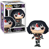 Katana #534 Suicide Squad Isekai Funko Pop Heroes figure in box and out of box