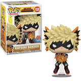 Katsuki Bakugo #1528 Funko Pop shown in box and out of box