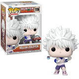 Killua Zoldyck #1156 Funko Pop! – figure shown in and out of box