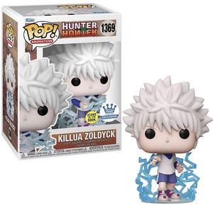 Killua Zoldyck #1369 - Hunter X Hunter Funko Pop! Animation [Gitd Funko Exclusive]