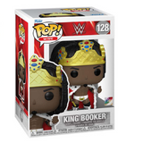King Booker #128 WWE Funko Pop Wrestling figure in original box front view