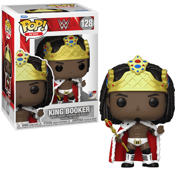 King Booker #128 - Wrestling Funko Pop! WWE
