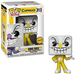 King Dice #313 Cuphead Funko Pop Yellow Suit Chase Version in box and out of box