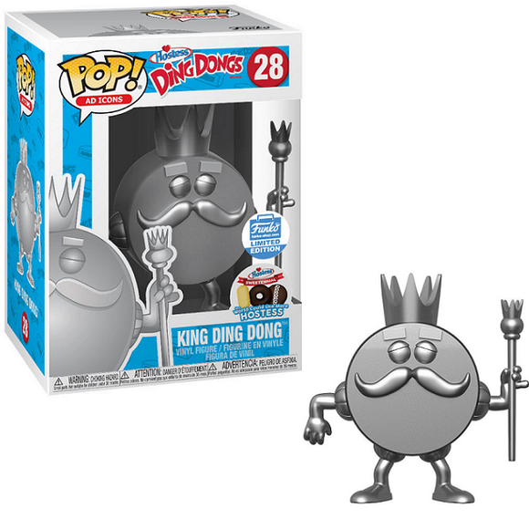 King Ding Dong #28 - Hostess Funko Pop! AD Icons [Platinum Funko Limited Edition]