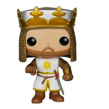 King Arthur #197 Funko Pop! figure shown out of the box, front view