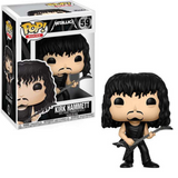 Kirk Hammett #59 Metallica Funko Pop Rocks figure in box and out of box