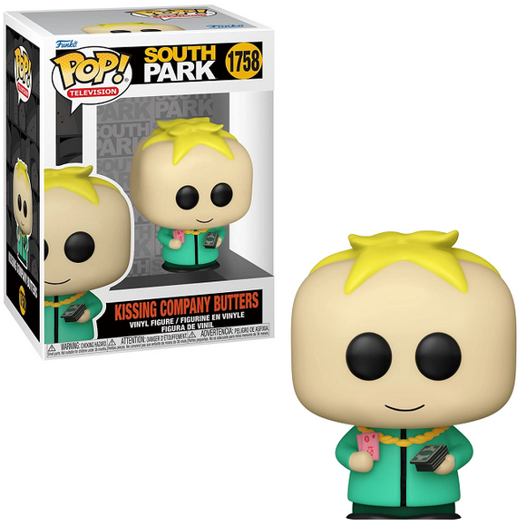 Kissing Company Butters #1758 South Park Funko Pop in box and out of box