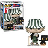 Kisuke & Yoruichi Funko Pop Animation #1613 shown in-box and out of box