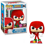 Knuckles #854 Sonic Flocked 2022 TargetCon Exclusive Funko Pop in box and out of box