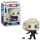 Knull #1551 Marvel Funko Pop! 2025 Fall Convention Exclusive shown in and out of box
