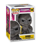 Kong #1540 Godzilla vs Kong New Empire Funko Pop displayed inside the box, front view