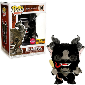 Krampus #14 - Krampus Funko Pop! Holidays [Flocked Black Version Hot Topic Exclusive]