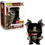Krampus #14 - Krampus Funko Pop! Holidays [Flocked Black Version Hot Topic Exclusive]