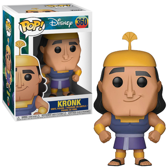 Kronk #360 Emperor’s New Groove Funko Pop in box and out of box