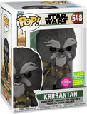 Krrsantan #548 Star Wars Funko Pop in display box, flocked edition
