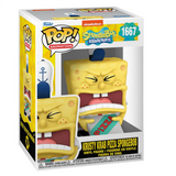 Krusty Krab Pizza SpongeBob #1667 SpongeBob SquarePants Funko Pop 25th in box only