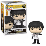 Kuki Urie #1125 Tokyo Ghoul re Funko Pop figure holding quinque weapon in box and out of box