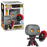 Kung Lao #1075 Mortal Kombat Funko Pop! Funko Exclusive shown in and out of box