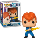 Kuwabara #545 Yu Yu Hakusho Funko Pop! Animation figure shown in box and out of box.