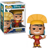 Kuzco Funko Pop #357 full view with figure and box