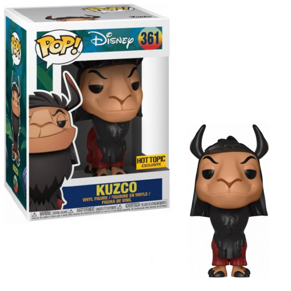 Kuzco #361 Funko Pop from The Emperor’s New Groove in llama form Hot Topic Exclusive