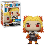 Kyojuro Rengoku #1308 Funko Pop! shown in box and out of box, front view