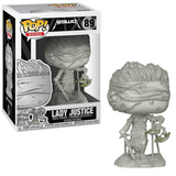 Lady Justice #89 Funko Pop Metallica Rocks figure in box and out of box