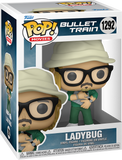 Ladybug #1292 Bullet Train Funko Pop Movies in the box glam shot