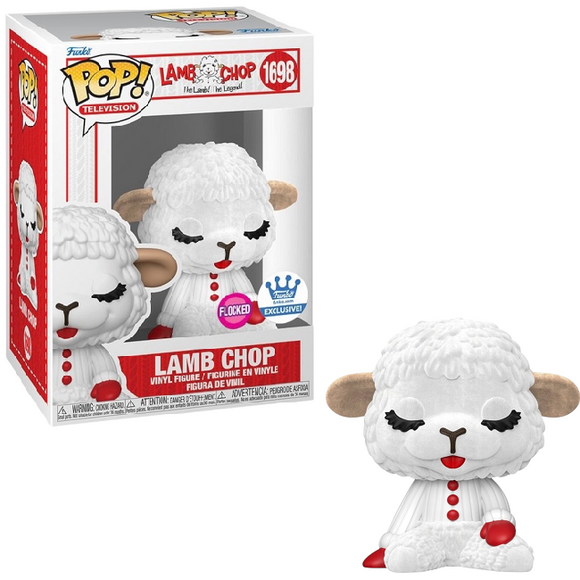 Lamb Chop #1698 Flocked Television Funko Pop Vinyl Figure