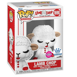 Lamb Chop #1698 Flocked Funko Pop — boxed display