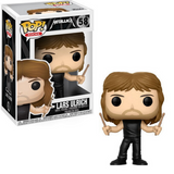 Lars Ulrich #58 Metallica Funko Pop Rocks figure in box and out of box