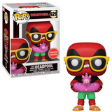 Lazy River Deadpool #929 Marvel Funko Pop GameStop Exclusive in box and out of box