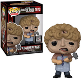 Leatherface Funko Pop #1673 in and out of box