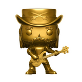 Lemmy Kilmister #49 Motorhead Gold Funko Pop Rocks figure out of box only
