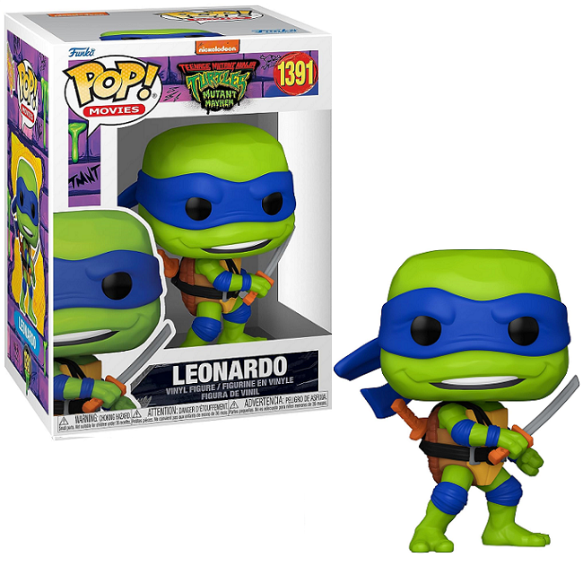 Leonardo #1391 - Teenage Mutant Ninja Turtles Mutant Mayhem Funko Pop ...