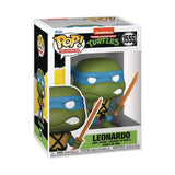 Leonardo #1555 Teenage Mutant Ninja Turtles Funko Pop! TV figure inside display box.