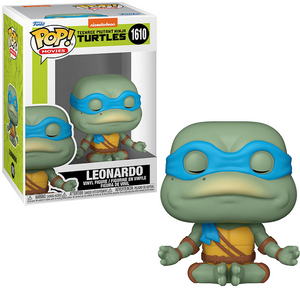 Leonardo #1610 - Teenage Mutant Ninja Turtles Funko Pop! Movies [Meditating]