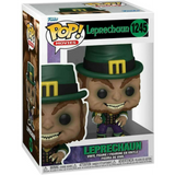 Leprechaun #1245 Leprechaun Funko Pop figure in box wearing green suit and hat holding gold coin