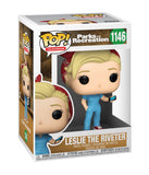 Leslie the Riveter #1146 Parks & Rec Funko Pop inside display box