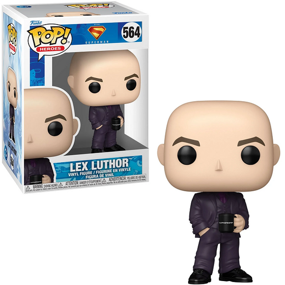 Lex Luthor #564 Superman 2025 Movie Funko Pop! — in box and out of box