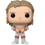 Lex Luger #159 WWE Funko Pop figure outside the box.